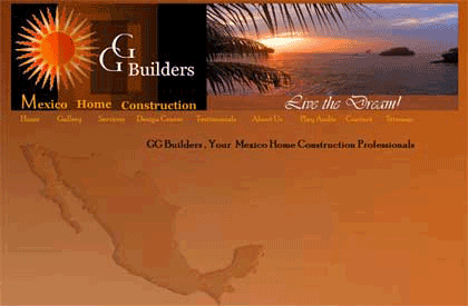 Website Design - GG Builders