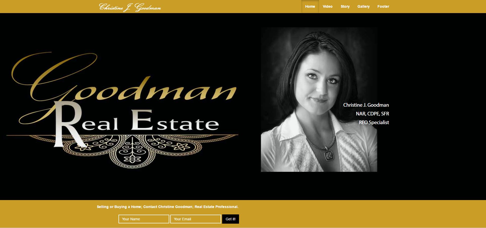 Website Design - Real Estate Broker